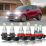 For Buick Encore 2013-2019 6X Combo Led Headlight Hi/lo Beam + Fog Bulbs. Fixed Price $29.99.