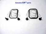 25778786 New Oem Gm Liftgate Applique License Plate Light Lamp Cover Lenses. Fixed Price $39.00.