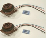 Set Of 2- LS92 Wire Harness Pigtail Light Socket Repair Kit Acdelco Gm 15306147. Fixed Price $18.89.