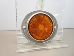 Signal-stat 77-886 3" Reflector Amber 4" X 4-5/8" Oval Base. Fixed Price $16.10.