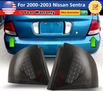 Tail Lights Led For Nissan Sentra 2000-2003 Rear Brake Lamp L+ Smoke Lens. Fixed Price $89.99.