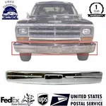 New Front Bumper Face Bar Chrome Steel For 1986-1993 Dodge / Ramcharger. Fixed Price $303.75.