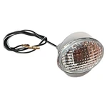 K&s Flush Mount Marker Lights-flat Oval Sm/clear Lens-single FILAMENT-25-8271. Fixed Price $23.69.