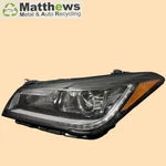 Driver Headlight Sedan Xenon Hid Without Led Accent Fits 15-16 Genesis 150525. Fixed Price $770.00.