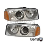 2001-2007 Gmc Yukon Denali Xl Sierra C3 Left Right Pair Headlamps Headlights. Fixed Price $123.78.