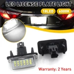 White Plate Lamp Led License Light For Toyota Camry Avalon Highlander 1/2SET. Fixed Price $30.39.