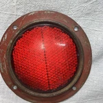 Vintage Big Red Reflector Arrow Safety Device N-360 Stimsonite NO.24 Usa. Fixed Price $28.00.