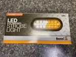 Buyers Products Amber/clear Inch Oval Recessed Led Strobe Quad FLASH(SL66AC). Fixed Price $40.00.