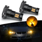 Amber PY24W 5200S Led Bulbs 3030SMD For Bmw Series X5 X6 Turn Signal Light. Fixed Price $19.96.