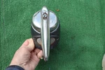 1938 1939 Ford Trunk Handle With License Light. Fixed Price $135.00.