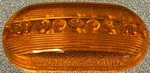 77-556 Signal-stat Amber Lens, Oval, 2" X 4", New, 2/LOT. Fixed Price $16.99.