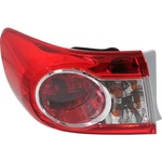TO2804111 Fits 2011 2012 2013 Toyota Corolla Rear Tail Light Driver Side W/bulbs. Fixed Price $51.07.