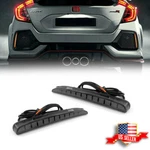 2X Reflector Red Led Foglight Brake Tail Fors 17-22 Honda Civic Hatchback. Fixed Price $24.99.