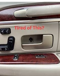 Lincoln Town Car 2003-2011 Door Handle Cupola Screw Cap Cover Emblem. Fixed Price $34.95.