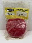 Dietz 77-27604 4- " Red Snap-on Turn Signal Lens Nos Made In Usa. Fixed Price $17.95.