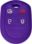 Silicone 4BUTTONS Fob Remote Control Cover Case Holder Keyless Entry Purple. Fixed Price $13.49.