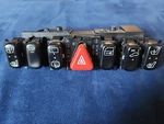 97-03 Mercedes W208 W210 W202 Center Console Switches. 2108208010 2108200151. Fixed Price $45.00.
