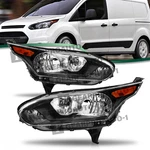 2014-2018 Ford Transit Connect Halogen Black Amber Corner Headlight Oe Style. Fixed Price $150.96.