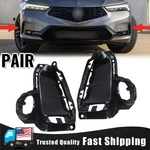 Pair For 2023-2025 Acura Integra Front Bumper Fog Light Trim Cover Right + Left. Fixed Price $79.90.