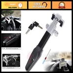Heavy Duty Steering Wheel Lock With Alarm & Light Anti-theft Car Security Devi. Fixed Price $85.99.