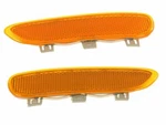 Front Left & Right Bumper Cover Yellow Reflectors / Lights Tyc For Bmw. Fixed Price $47.99.