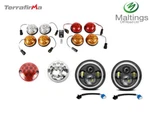 Terrafirma Led Headlight Set + Wipac Side Kit GL1192K Fits -def. Fixed Price $349.24.