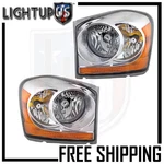 Headlights Headlamps Pair Left Right Set For 2006 Dodge Durango Pickup. Fixed Price $699.99.
