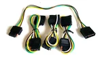 4PCS Way Flat Trailer Lights Wire Extension Plugs 12" Long Towing Wiring Cord. Fixed Price $16.99.