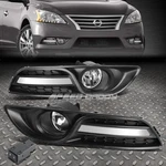 For 13-16 Nissan Sentra 4DR Clear Lens Oe Driving Pair Fog Light Lamp+switch. Fixed Price $44.54.