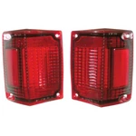 New Goodmark Pair Of Tail Lamp Lens Fits 70-72 Chevelle Camino GMK4083845701P. Fixed Price $150.23.
