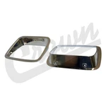 Chrome Headlight Bezel Set 56003104K 12419.05 Fits 87-95 Jeep Wrangler Yj. Fixed Price $42.89.