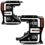 Pair/set Full Led Drl Headlights W/ Bulbs For F-250 F-350 Super Duty 2020-2022. Fixed Price $745.99.