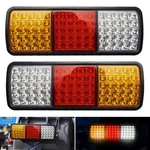 Auovo 75 Led Truck Tail Lights DC12V Amber Red White Turn Signal. Fixed Price $72.03.