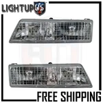 Headlights Headlamps Pair Left Right Set For 95-97 Mercury Grand Marquis. Fixed Price $146.73.