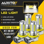 4X Auxito H11 Led Headlight Fog Bulbs High Low Beam Super Bright 20000LM 6G Exr. Fixed Price $33.49.