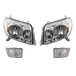 Pc Headlights & Front Signal Lamps W/ Daytime Running For 03-05 4RUNNER. Fixed Price $128.10.