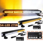 54 Led Emergency Strobe Light Bar Double Side Warning Rooftop Remote Box. Fixed Price $71.89.