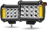 TLED-U106 Cube Worklight With Amber Side Strobe (19 Diodes) Pair 3600 Lumens. Fixed Price $160.55.