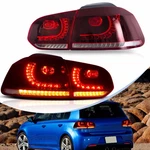 Vland Led Red Tail Lights For Vw Golf Vi MK6 Gti 2010-14 Rear Lamps Sequential. Fixed Price $228.79.
