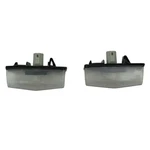 2018 2022 Toyota Ch-r Rear Liftgate License Plate Lamps Light Set 81271-53011. Fixed Price $24.99.