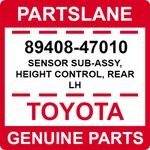 Toyota Genuine Prius 04-09 Rear Left Hand Height Control Sensor Oem 89408-47010. Fixed Price $266.80.