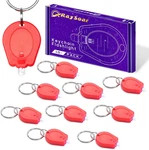 10 Pack Ultra Bright Mini Led Keychain Flashlight, Small Ring Po. Fixed Price $23.99.