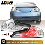 All Clear Tail Light Set Left + Right For 2006-2007 Infiniti G35 Coupe Door. Fixed Price $364.95.