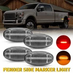 Amber Red Led Side Marker Lights Clear Lens 4PCS 2011-2022 Ford F-350 Dually. Fixed Price $24.69.