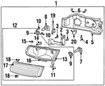 Genuine Gm Composite Headlamp 16525994. Fixed Price $385.07.