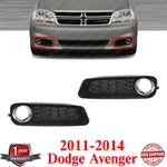 Set Of Fog Lights Cover Trim Molding For 2011-2014 Dodge Avenger. Fixed Price $73.26.