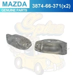 Genuine Rear License Plate Lamp Set 3874-66-37X2 F/s Mazda. Fixed Price $51.58.