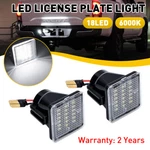 2PCS Rear Bumper Tag Led License Plate Light Lamp For Toyota Tacoma Tundra 16-21. Fixed Price $13.99.