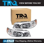 Trq Headlight Assembly Set Fits 1998-2002 Lincoln Town Car. Fixed Price $286.95.