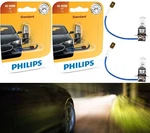 Philips Standard H3 100W Two Bulbs Fog Light Replace High Wattage Stock Lamp. Fixed Price $23.75.